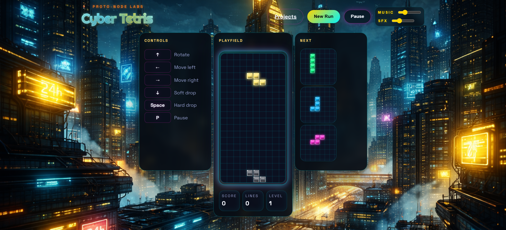 Cyber Grid Game preview image
